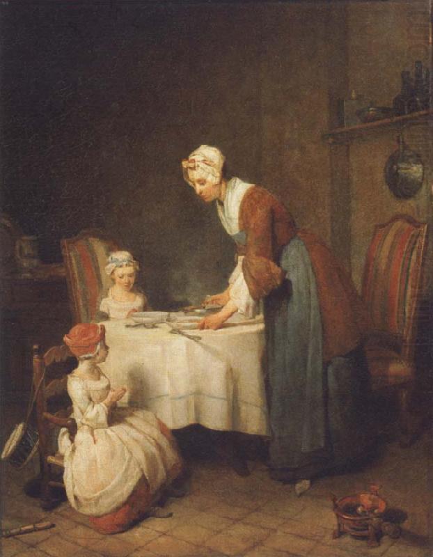 Jean Baptiste Simeon Chardin The grace oil painting picture